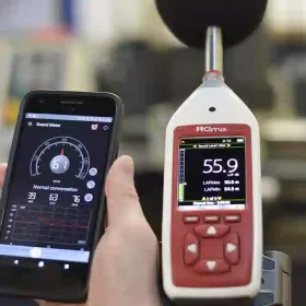 Máy đo độ ồn mà phần mềm đo độ ồn