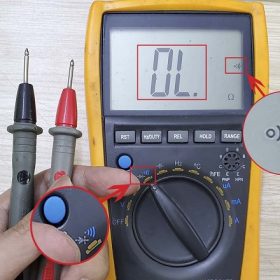 Chức năng đo liên tục giúp kiểm tra dây điện bị đứt