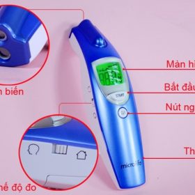 Kiểm tra đầu đo và chế độ đo để biết lỗi nhiệt kế Microlife không đo được
