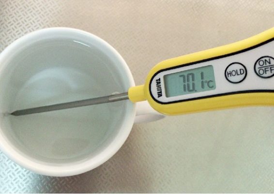 Nhiệt kế dùng để đo nước đang sôi